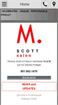 Mobile Screenshot of mscottsalon.com